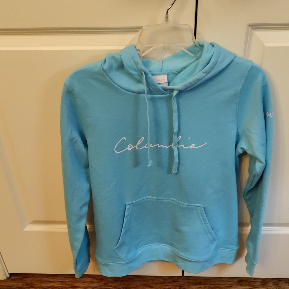 Columbia Women's Trek Graphic Hoodie Turquoise